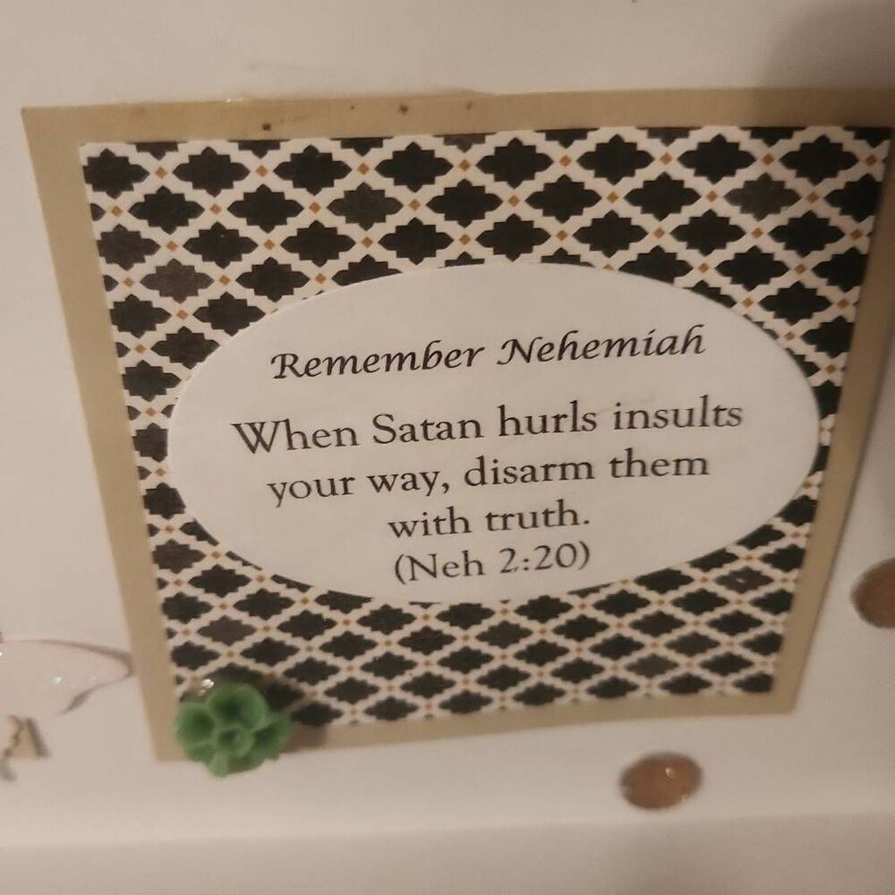 Scripture Reminder Wall Decor - Picture 7 of 12
